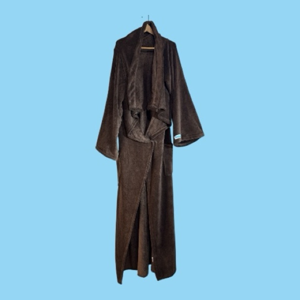 Snuggie Original Super Warm Hoodless Blanket Robe Brown One Size Fits All